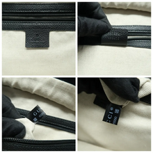 Load image into Gallery viewer, GUCCI PRINT Leather Backpack Bag Black
