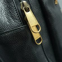 Load image into Gallery viewer, GUCCI PRINT Leather Backpack Bag Black
