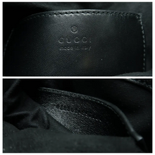 Load image into Gallery viewer, Gucci GG Marmont Leather Backpack Bag Black
