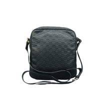 Load image into Gallery viewer, Gucci  Guccissima Leather Messenger Bag Black
