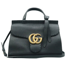 Load image into Gallery viewer, Gucci GG Marmont Shoulder Bag Black
