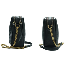 Load image into Gallery viewer, GUCCI Leather Shoulder Bag Black
