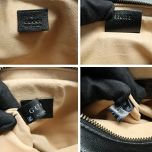 Load image into Gallery viewer, GUCCI Leather Shoulder Bag Black
