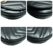 Load image into Gallery viewer, GUCCI Leather Shoulder Bag Black
