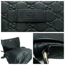 Load image into Gallery viewer, GUCCI Leather Shoulder Bag Black
