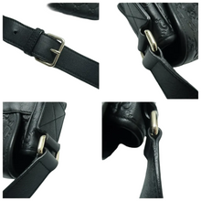 Load image into Gallery viewer, GUCCI Leather Shoulder Bag Black
