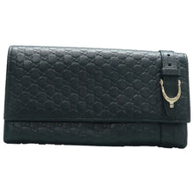 Load image into Gallery viewer, Gucci Micro Guccissima Leather Wallet Black
