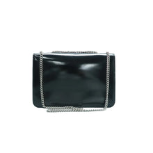 Load image into Gallery viewer, GUCCI Interlocking Leather Shoulder Bag Black
