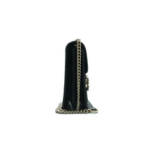 Load image into Gallery viewer, Gucci Interlocking Leather Shoulder Bag Black

