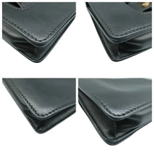 Load image into Gallery viewer, Christian Dior J&#39;adior Leather Shoulder Bag Black
