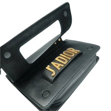 Load image into Gallery viewer, Christian Dior J&#39;adior Leather Shoulder Bag Black
