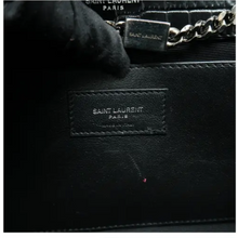 Load image into Gallery viewer, SAINT LAURENT Kate monogramme Tassel Leather Shoulder Bag Black
