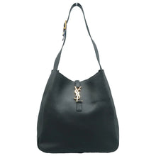 Load image into Gallery viewer, Saint Laurent Le 5 A 7 Smooth Calfskin Hobo Black
