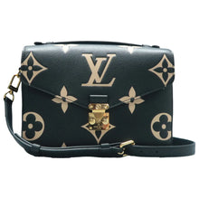 Load image into Gallery viewer, Louis Vuitton Metis Monogram Leather Satchel Bag Black
