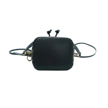 Load image into Gallery viewer, FENDI Mon Tresor  Leather Shoulder Bag Black
