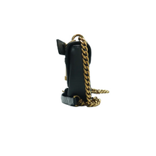 Load image into Gallery viewer, Louis Vuitton New Wave Leather Shoulder Bag Black
