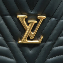 Load image into Gallery viewer, Louis Vuitton  New Wave Leather Shoulder Bag Black
