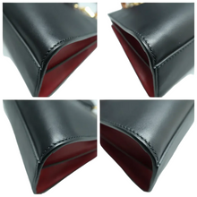 Load image into Gallery viewer, GUCCI Nymphaea Leather Satchel Bag Black
