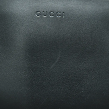 Load image into Gallery viewer, GUCCI Nymphaea Leather Satchel Bag Black

