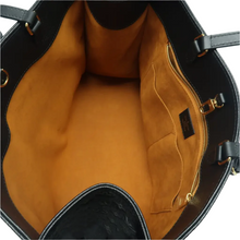 Load image into Gallery viewer, Louis Vuitton Onthego Monogram Leather Satchel Bag Black
