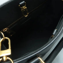 Load image into Gallery viewer, Louis Vuitton Onthego Monogram Leather Satchel Bag Black
