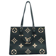 Load image into Gallery viewer, Louis Vuitton Onthego Monogram Leather Satchel Bag Black
