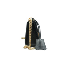 Load image into Gallery viewer, Gucci Bee Star Small Padlock Grained Calfskin Shoulder Bag Black
