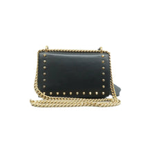 Load image into Gallery viewer, Gucci Small Padlock Calfskin Studded Shoulder Bag Black
