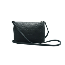 Load image into Gallery viewer, Louis Vuitton Uniformes Pallas Monogram Leather Shoulder Bag Black
