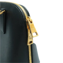 Load image into Gallery viewer, PRADA  Matinee Leather Satchel Bag Black
