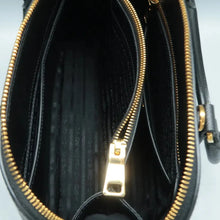 Load image into Gallery viewer, PRADA  Matinee Leather Satchel Bag Black
