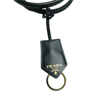 Load image into Gallery viewer, PRADA Leather Shoulder Bag Black
