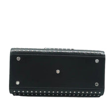 Load image into Gallery viewer, SAINT LAURENT  Sac De Jour Calfskin Studded Nano Shoulder Bag Black
