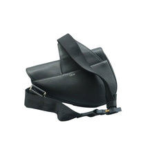 Load image into Gallery viewer, Christian Dior Saddle Leather Crossbody Bag Black
