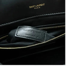 Load image into Gallery viewer, SAINT LAURENT Leather Shoulder Bag Black
