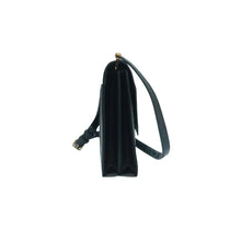 Load image into Gallery viewer, SAINT LAURENT Leather Shoulder Bag Black
