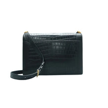 Load image into Gallery viewer, SAINT LAURENT Leather Shoulder Bag Black
