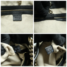 Load image into Gallery viewer, GUCCI Soho Chain Leather Shoulder Bag Black
