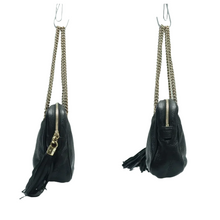 Load image into Gallery viewer, Gucci Soho Leather Shoulder Bag Black
