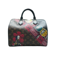 Load image into Gallery viewer, Louis Vuitton x Kansai Yamamoto Speedy Monogram Canvas Tote Bag Brown
