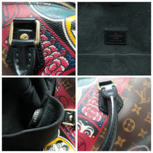 Load image into Gallery viewer, Louis Vuitton x Kansai Yamamoto Speedy Monogram Canvas Tote Bag Brown
