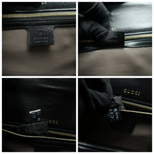 Load image into Gallery viewer, GUCCI Sylvie Leather Satchel Bag Black
