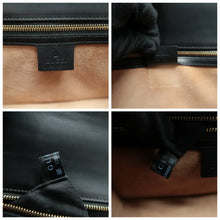 Load image into Gallery viewer, Gucci Sylvie Leather Shoulder Bag Black
