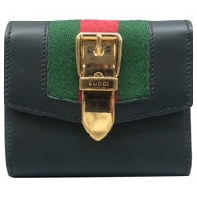 Load image into Gallery viewer, GUCCI Sylvie Leather Wallet Black
