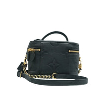 Load image into Gallery viewer, Louis Vuitton Vanity Monogram Leather Satchel Bag Black
