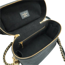 Load image into Gallery viewer, Louis Vuitton Vanity Monogram Leather Satchel Bag Black
