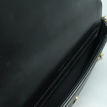 Load image into Gallery viewer, Chanel Wallet On Chain Boy Half Flap Leather Shoulder Bag Black

