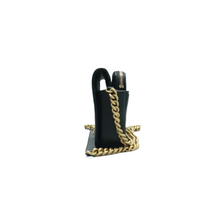 Load image into Gallery viewer, Chanel Wallet On Chain Boy Half Flap Leather Shoulder Bag Black
