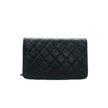 Load image into Gallery viewer, Chanel Wallet On Chain Leather Shoulder Bag Black
