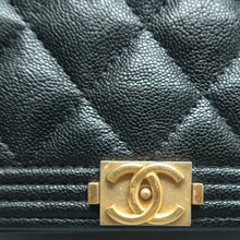 Load image into Gallery viewer, CHANEL CF Wallet on Chain Quilted Leather Shoulder Bag Black
